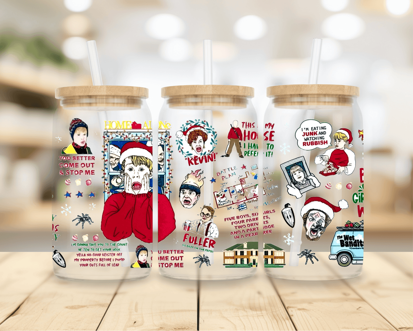 Home Alone UV DTF Wrap - Blanks & More Wholesale